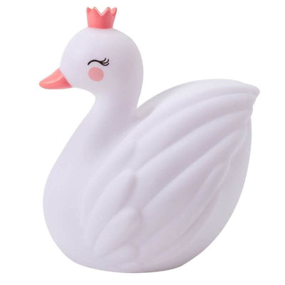 A Little Lovely Company - Swan Led Lamp - Decoration for kids bedroom - cute and fun