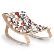 This adorable baby rocker from Charlie Crane will let you keep your little one close while still being comfortably settled. We love its original pattern!
