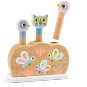 Help your baby to develop stimulation with this cute and fun babypoli toy by the french designer Djeco