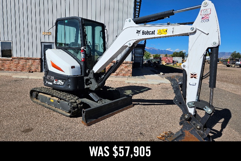 2019 BOBCAT E35 MINI-EXCAVATOR E00326479