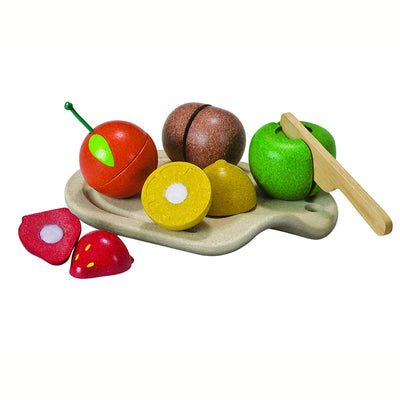 Wooden fruits