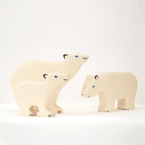 Handmade Wooden Polar bear