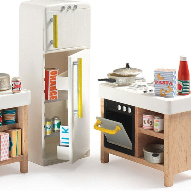 DJECO - Doll house - Kitchen - Details