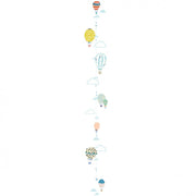 Mimilou - heigh chart sticker - hot air balloons fun and cute - made in France