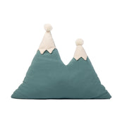 NOBODINOZ - Snowy mountain cushion - Green