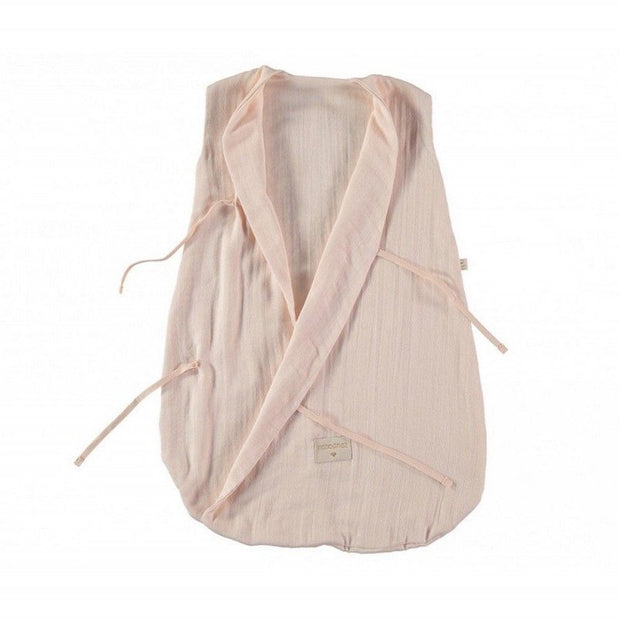 NOBODINOZ - Dreamy sleeping bag - Dream Pink - Organic cotton - Open