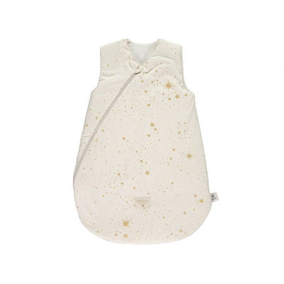 NOBODINOZ - Cocoon sleeping bag - Gold Stella / Natural - Organic cotton