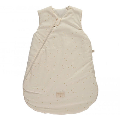 NOBODINOZ - Cocoon sleeping bag - Honey Sweet Dots - Organic cotton
