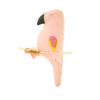 SCALAE - Poetic handmade mobile - Ernesto the parrot